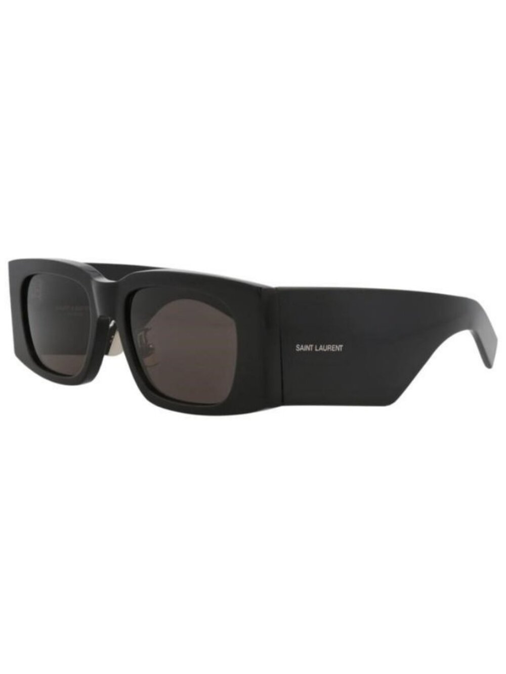 New Saint Laurent Womens Square/Rectangle Black Black Black Fashion Designer Sun